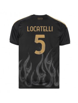 Moški Nogometna dresi replika Juventus Manuel Locatelli #5 Tretji 2026-27 Kratek rokav Moški Nogometna dresi replika Juventus Manuel Locatelli #5 Tretji 2026-27 Kratek rokav